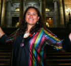 Louisa Wall, chair of Labour’s Rainbow Caucus.